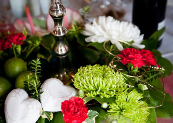 Oadby Florist, Wigston Florist, Leicester wedding flowers, Belvoir castle wedding, Table candelabra Wedding flowers