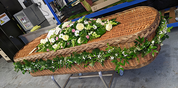 Oadby Funeral Flowers, Wigston Funeral flowers, Market Harborough Funeral Flowers, Leicester funeral flowers