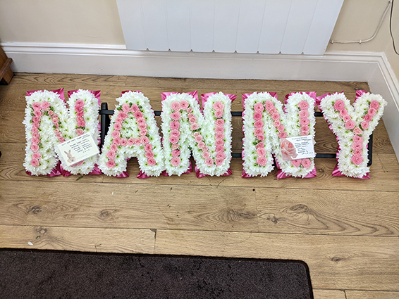 Oadby Funeral flowers, Wigston Funeral Flowers, Market Harborough Funeral Flowers, Leicester Funeral Flowers