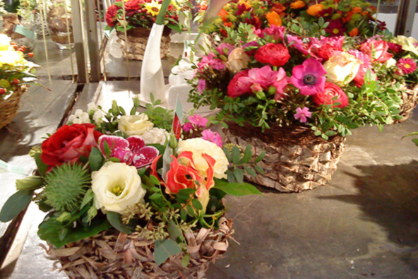 Oadby florist, Wigston florist, Corporate floral baskets